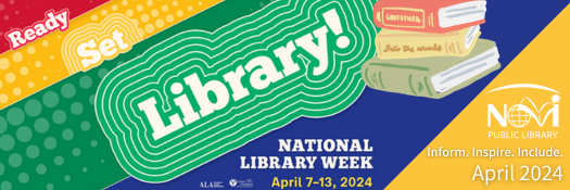 Novi Library email header